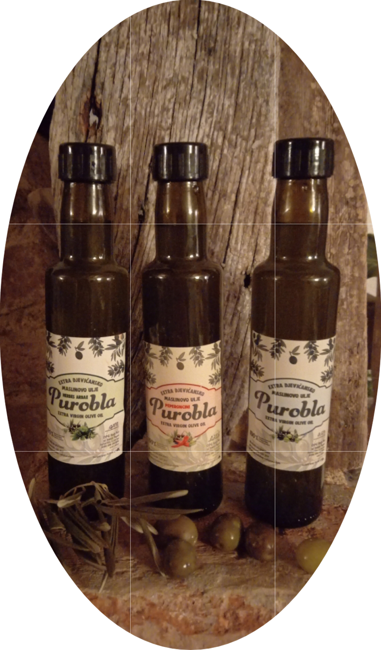 Olive oil / Olivenöl / Maslinovo ulje      PUROBLA herbs*chili*pure